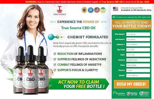 True Source CBD Oil – Does It Really Work? Read Review Before Order!
