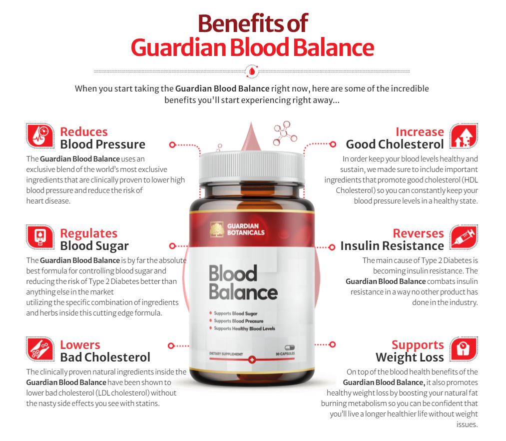 Guardian Blood Balance Benefits